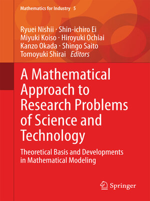 cover image of A Mathematical Approach to Research Problems of Science and Technology